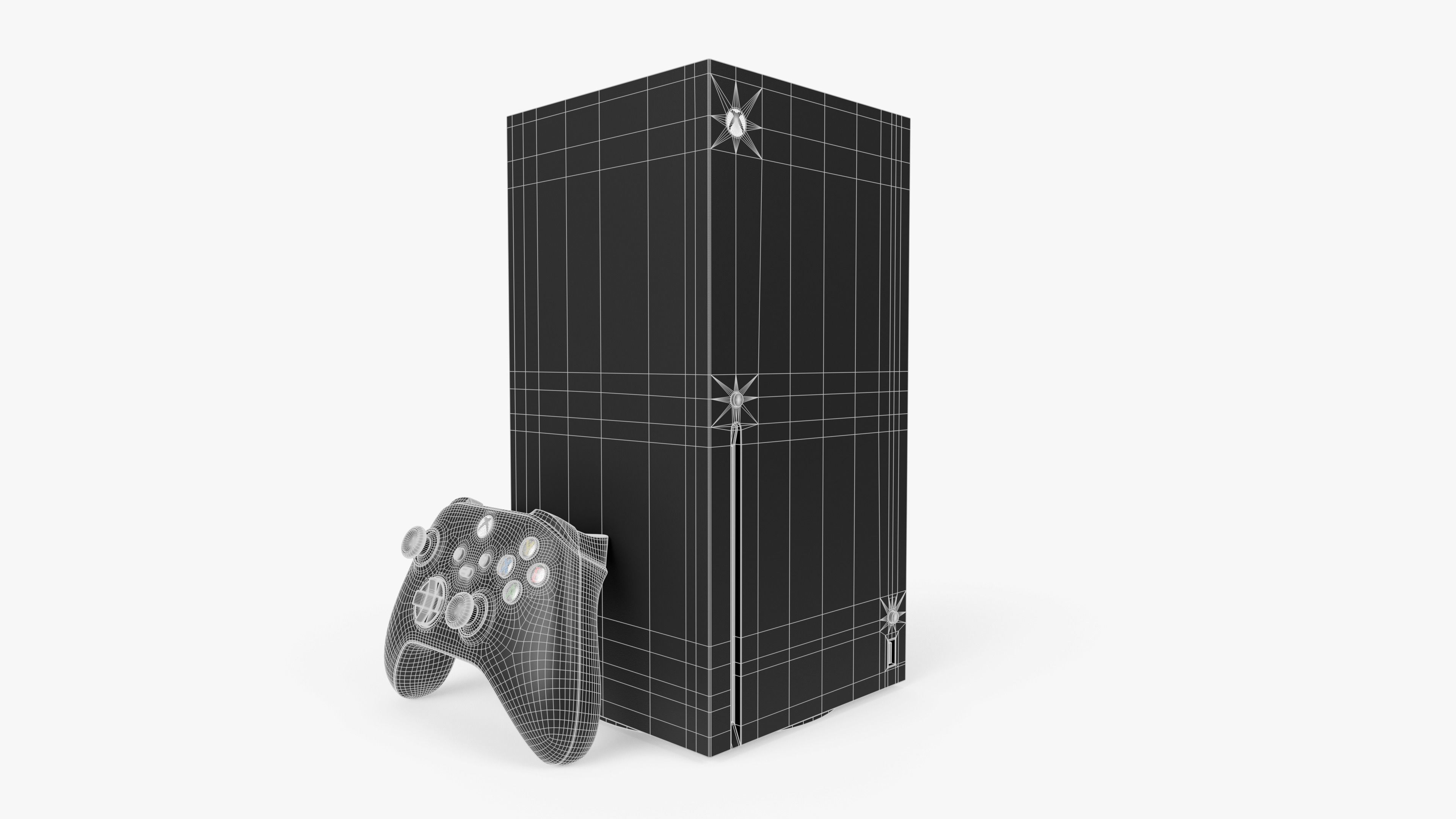 3D model Xbox Series X VR / AR / lowpoly CGTrader