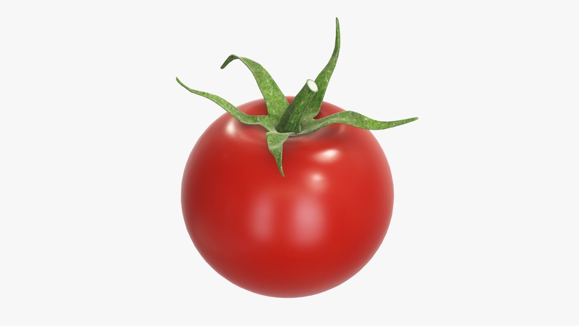 Tomato cherry red single small with pedicel sepal