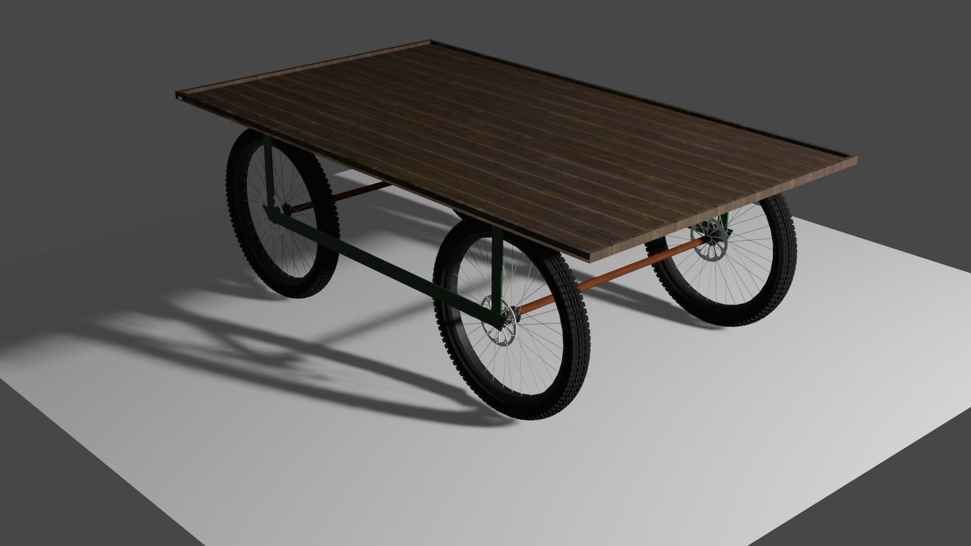 3D INDIAN CART CGTrader