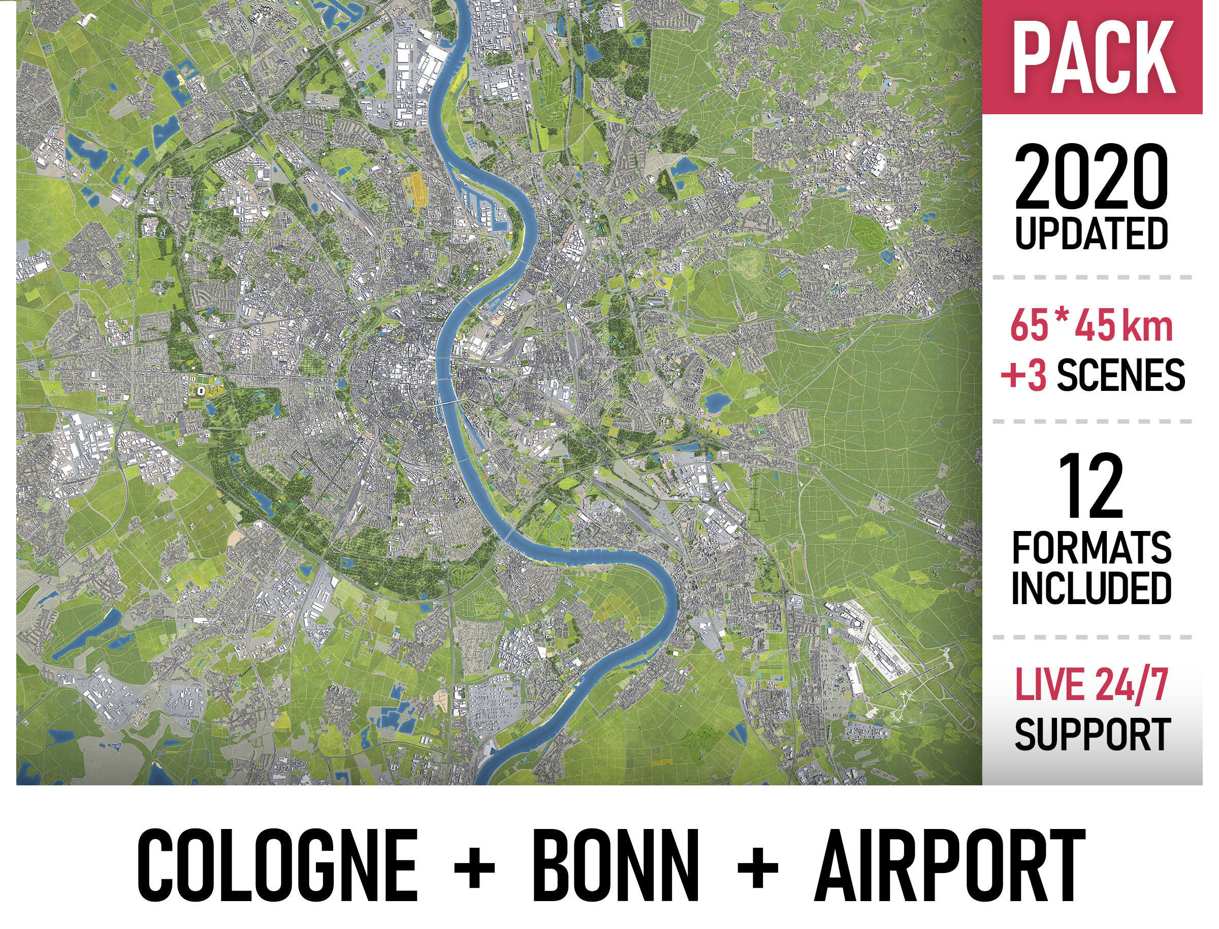Cologne - Bonn - CGN Airport - megapack