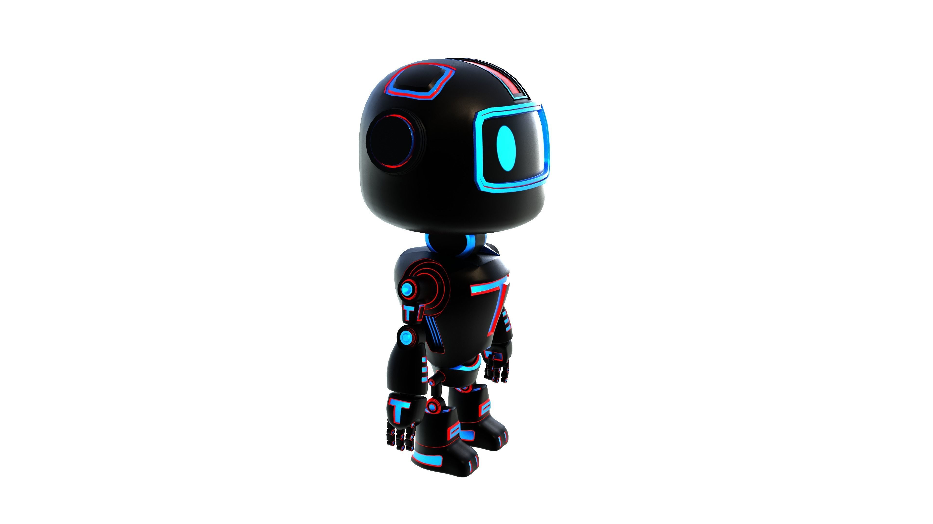 Trobot robot 3D model CGTrader