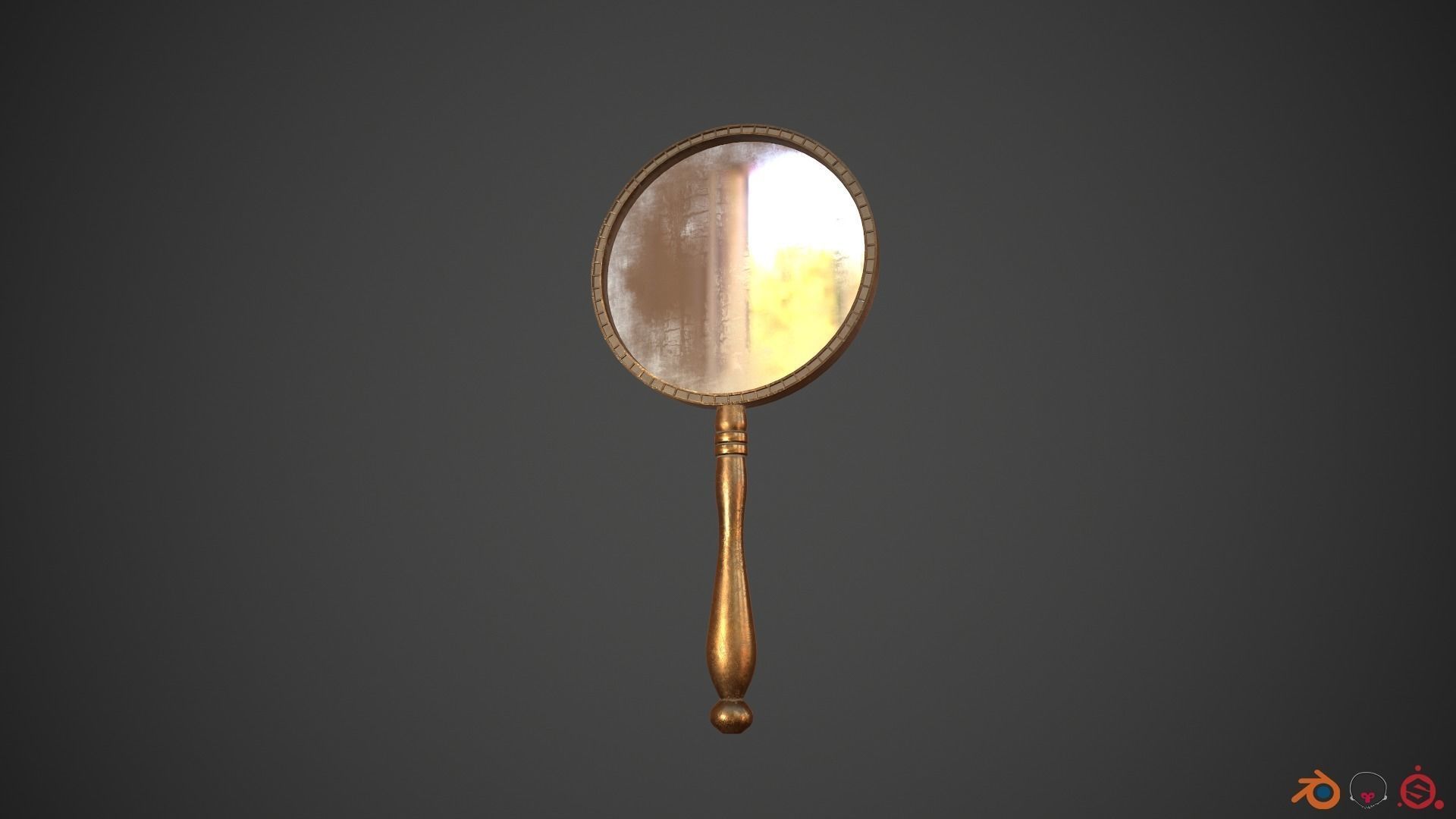 Dirty Hand Mirror