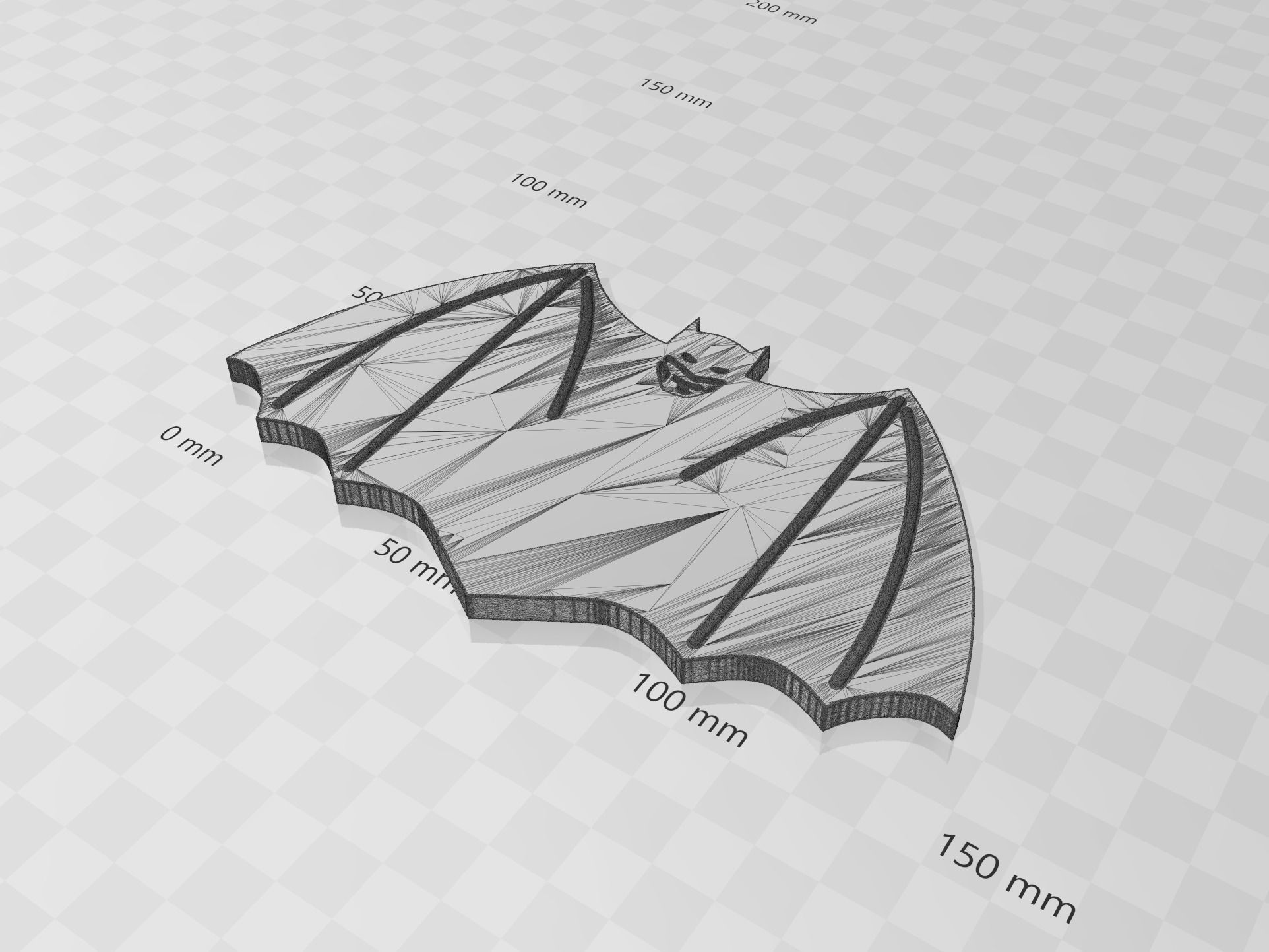 1940 Batman Chest Logo Symbol Emblem 3D model 3D printable | CGTrader