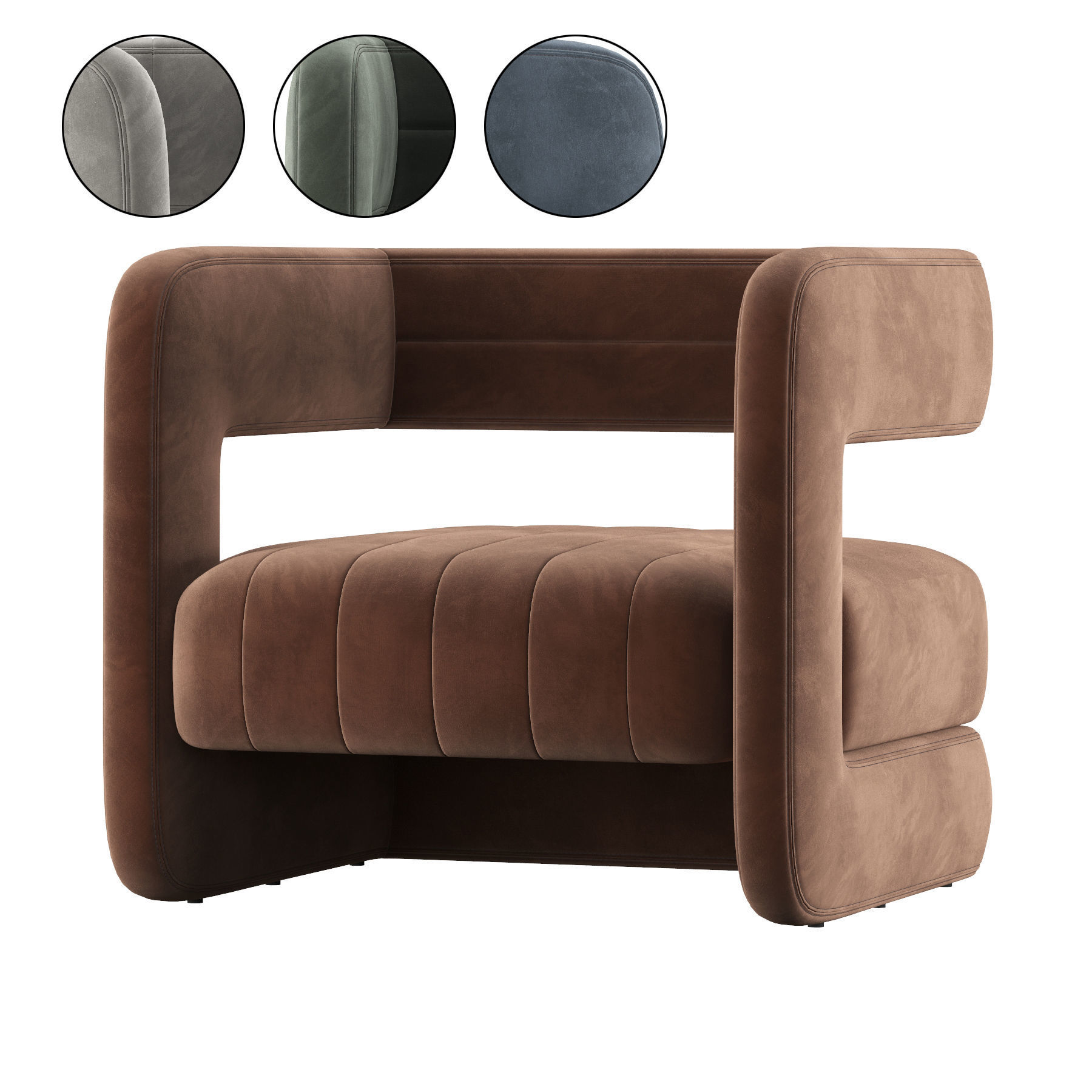 Studio 54 Occasional Chair 3D model