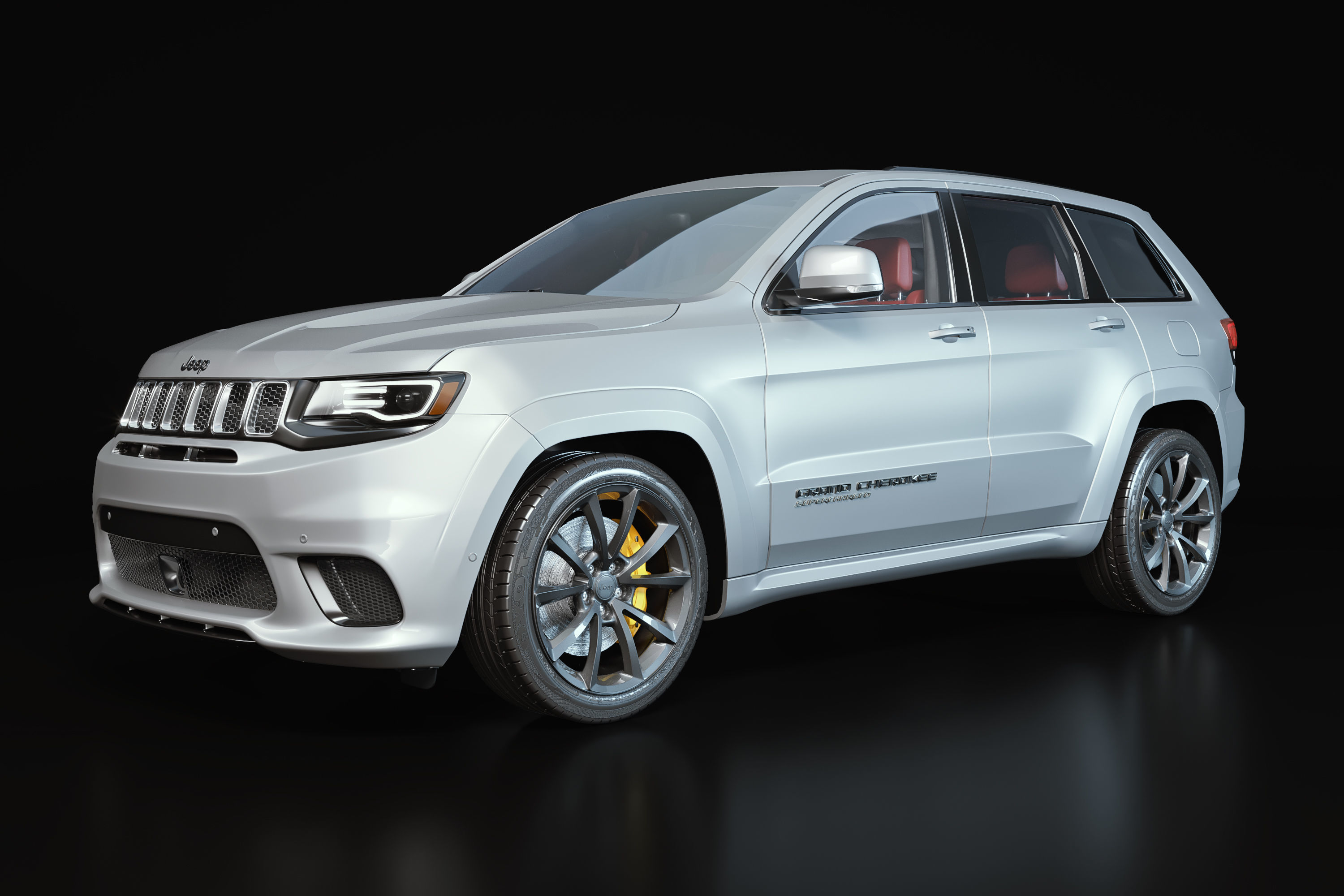 Jeep Grand Cherokee Trackhawk 3D model