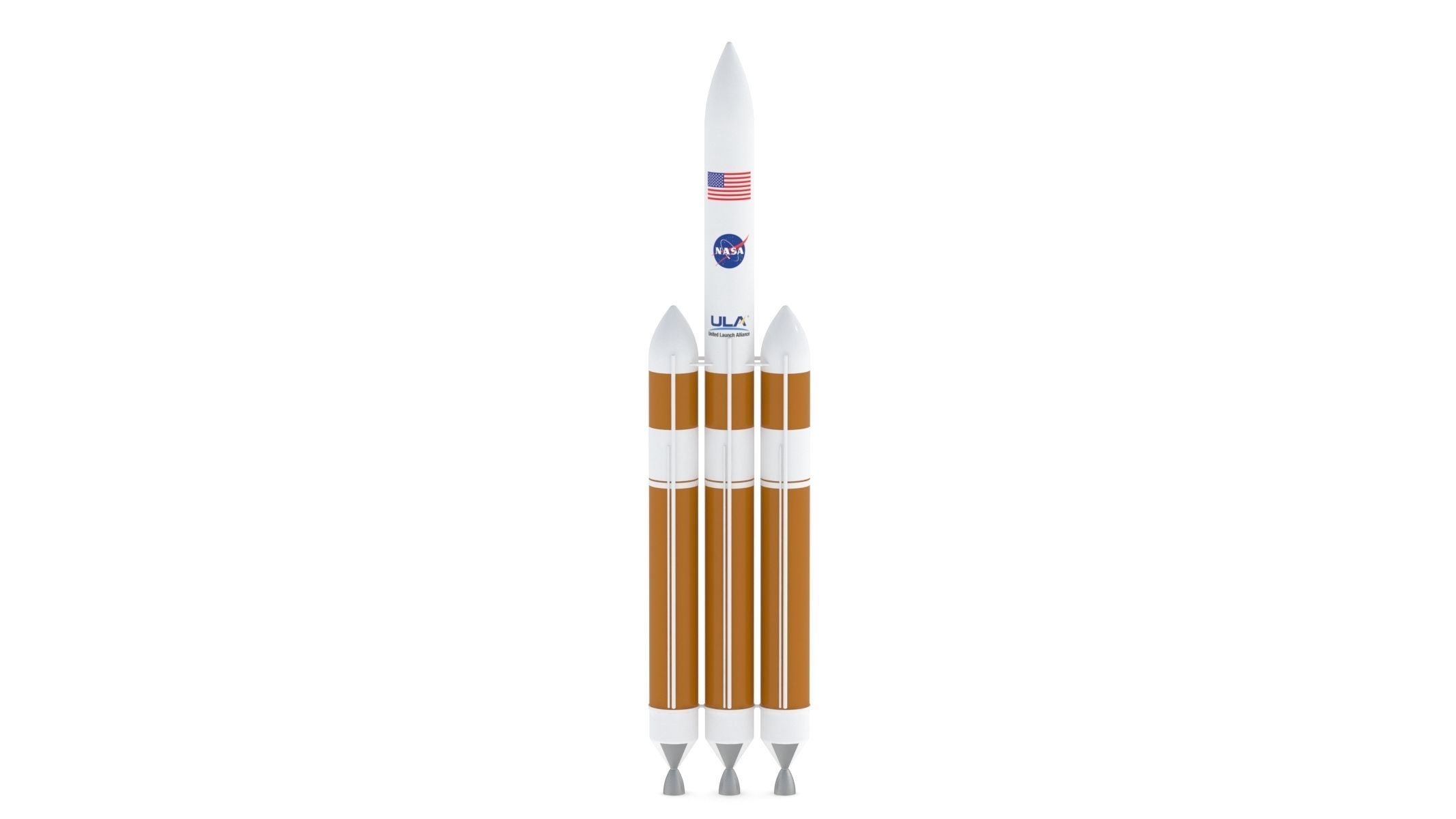 7 Models NASA Space Rockets Collection 3D model | CGTrader