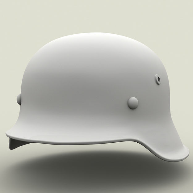 SPM-002-M42-01Print WWII period M42 German helmet 3D model 3D printable ...