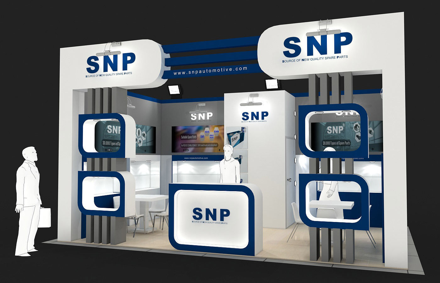 Exhibition Stand - ST0037