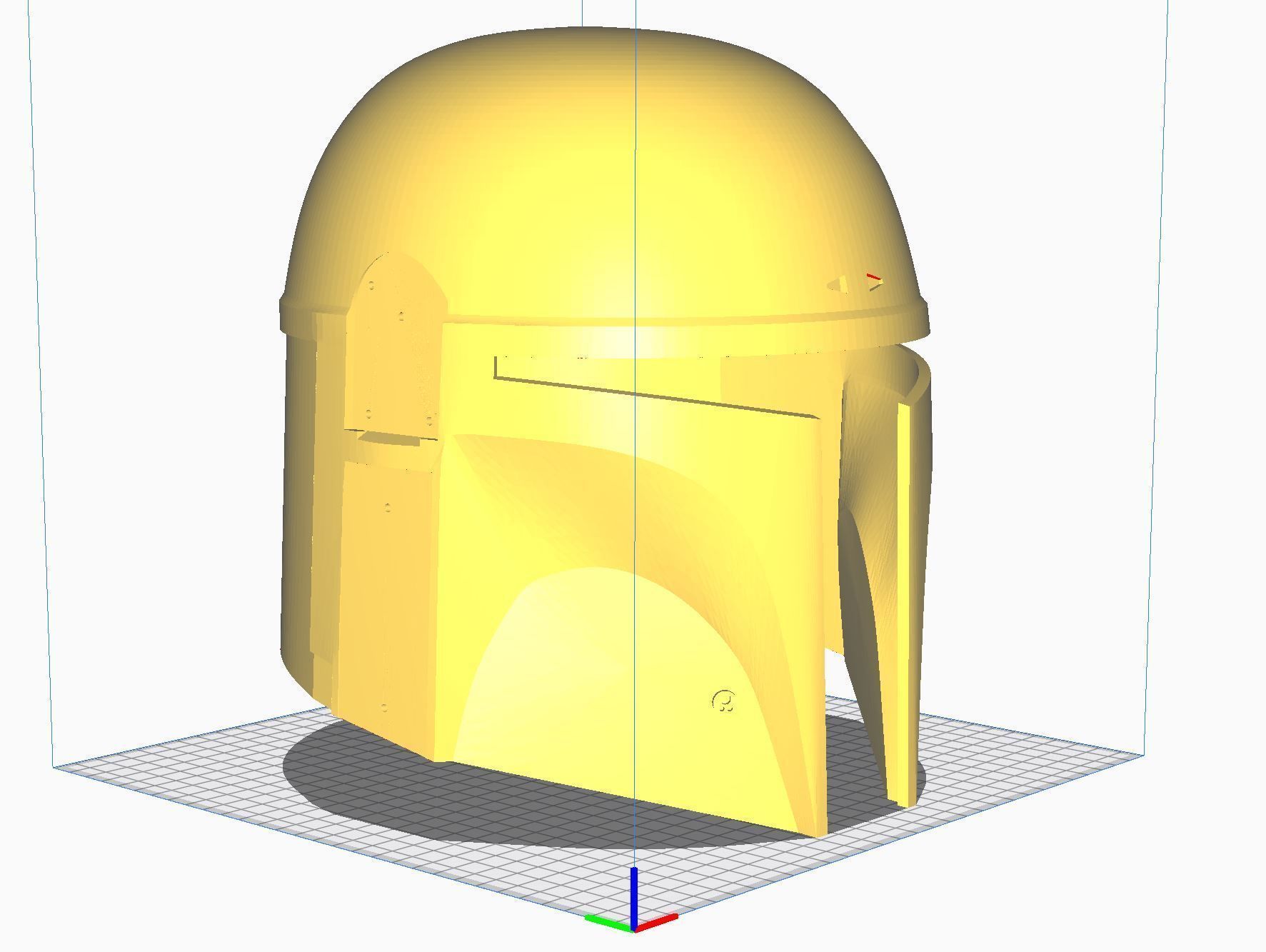 Boba fett Helmet 3D model 3D printable | CGTrader