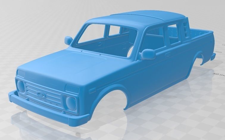 lada niva rc body