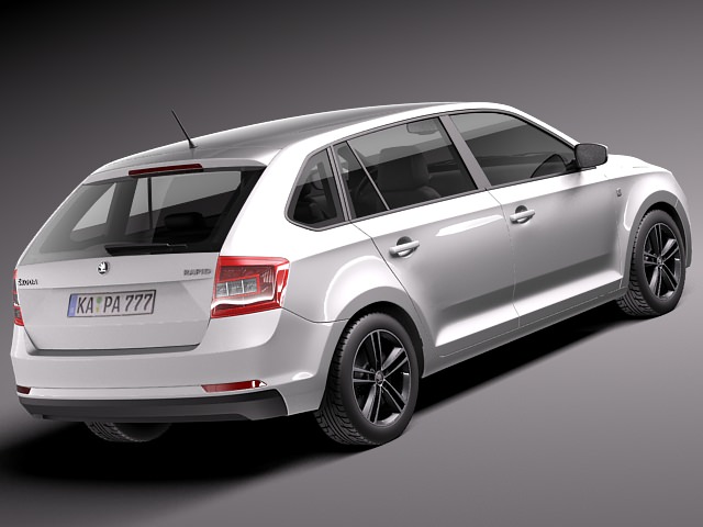 Skoda 3d model free