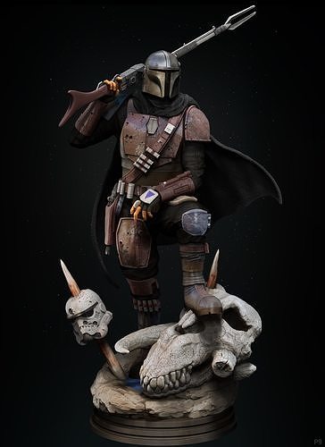 The Mandalorian Classic Armor Din Djarin 3d Printing Star Wars 3d Model 3d Printable Cgtrader