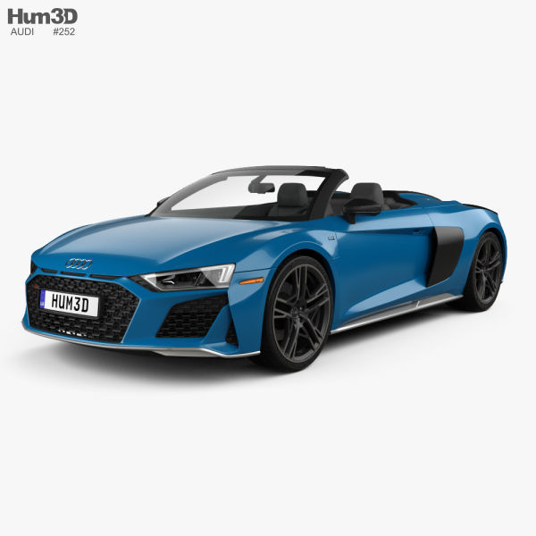 Audi R8 V10 US-spec spyder 2019