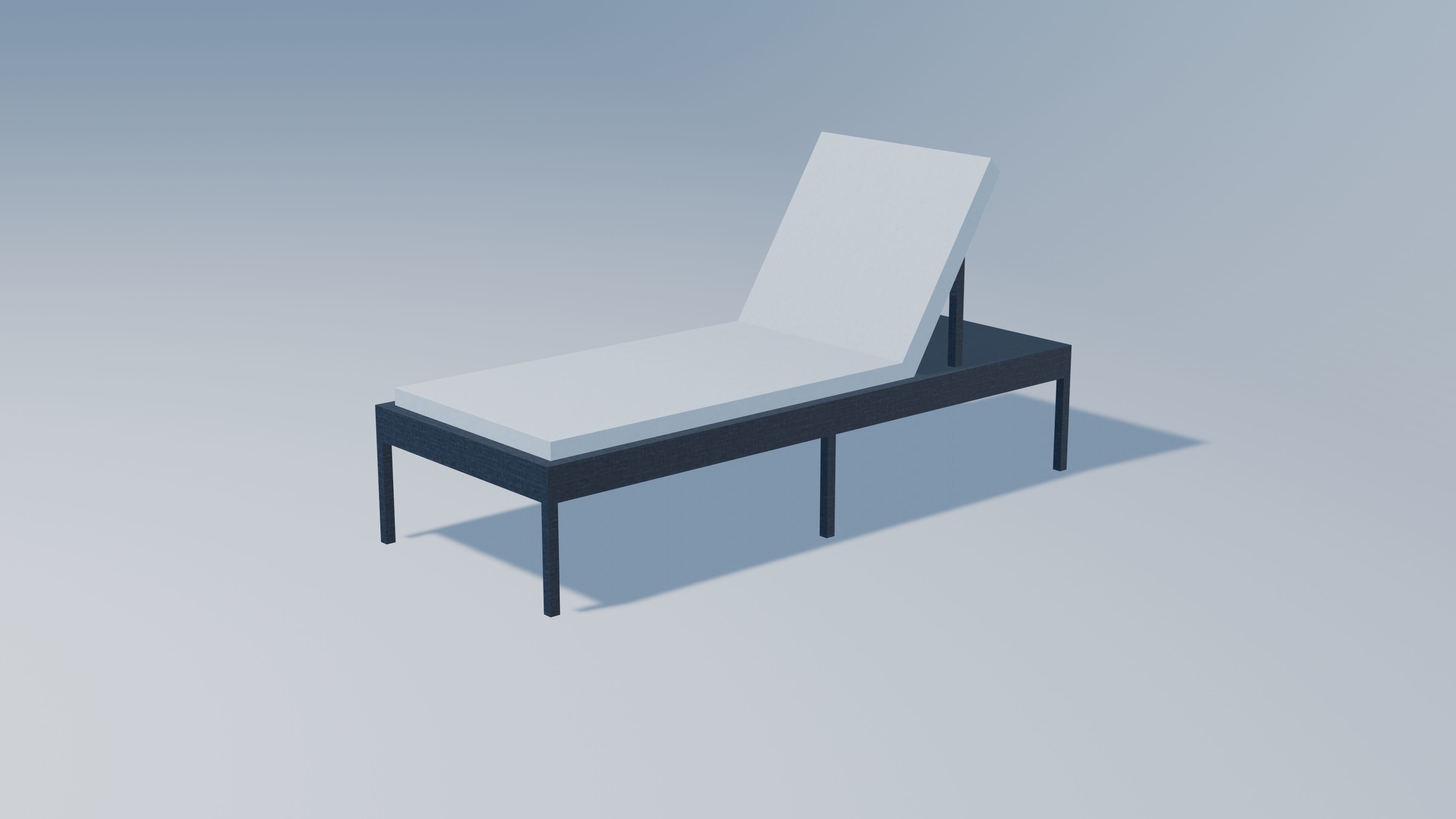 Deckchair 3D model