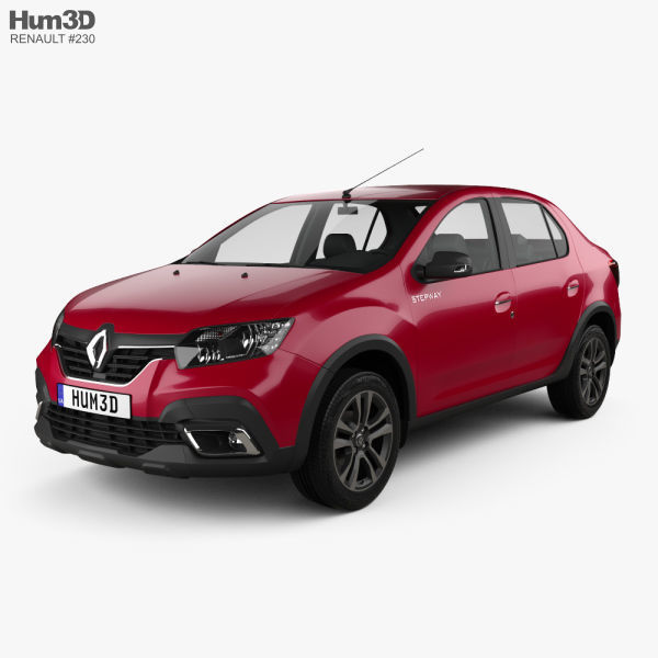 Renault Logan Stepway City CIS-spec 2018 3D model