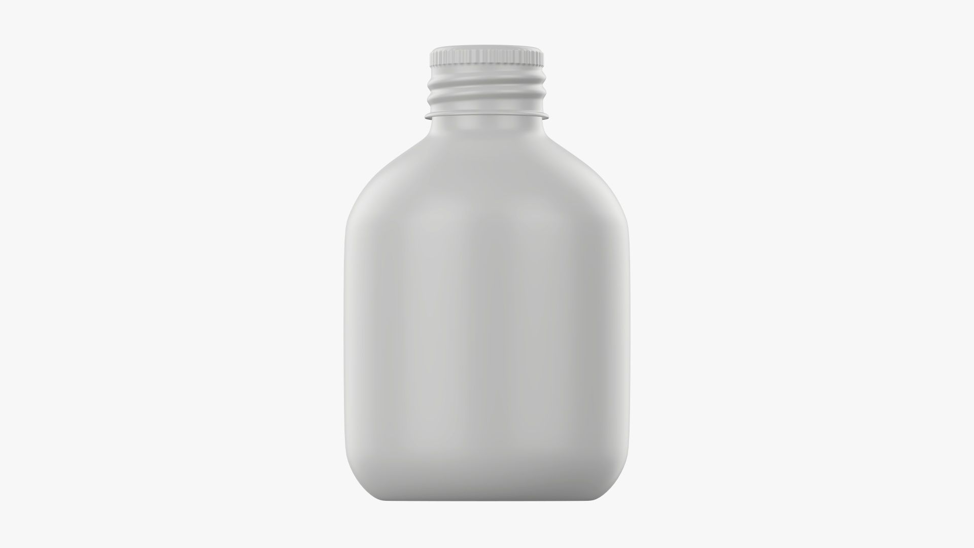 Bottle with cap metal small