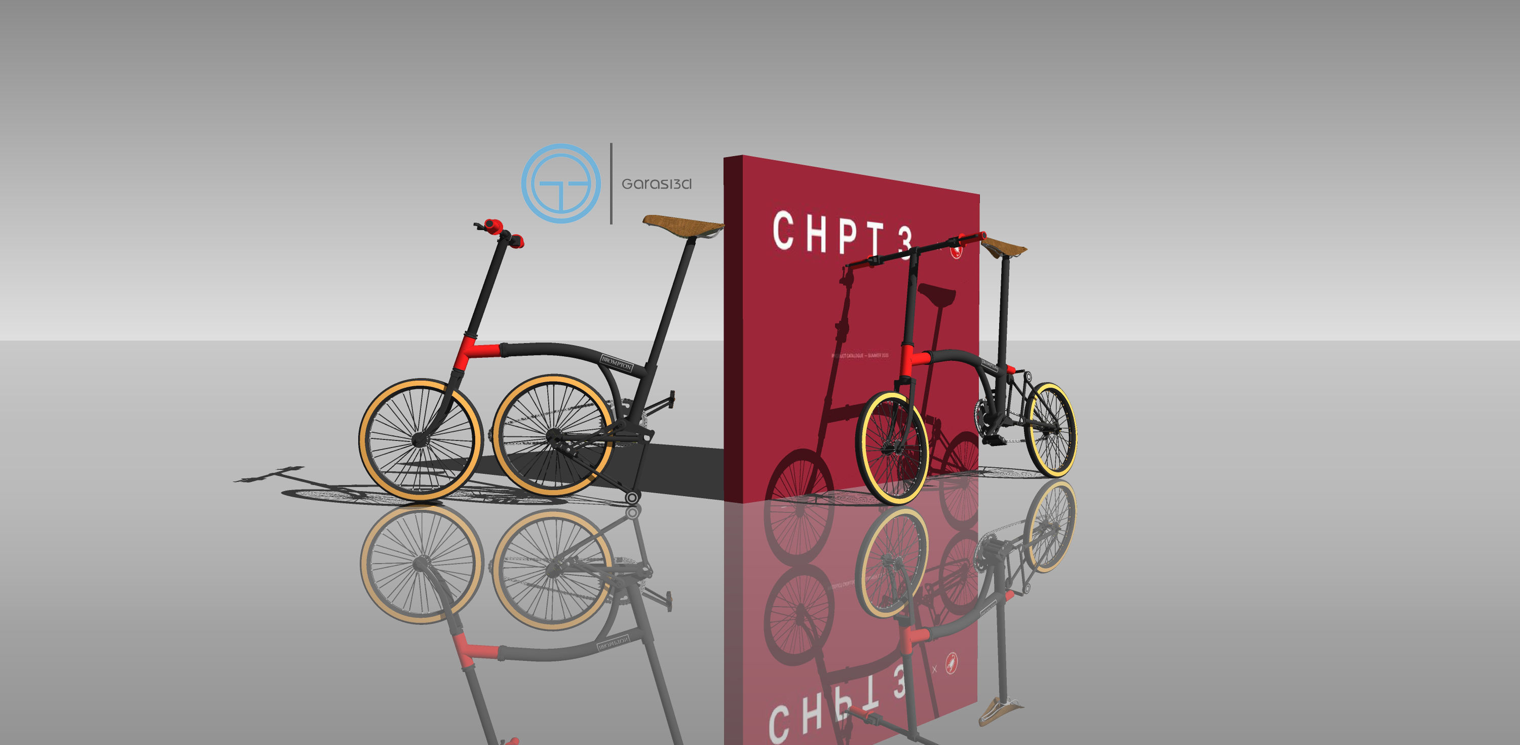 brompton 3d model