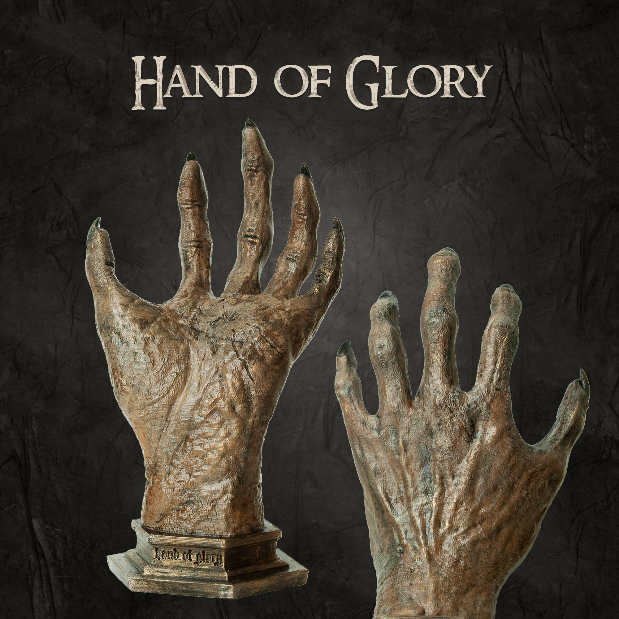 Hand of Glory 3D model 3D printable CGTrader