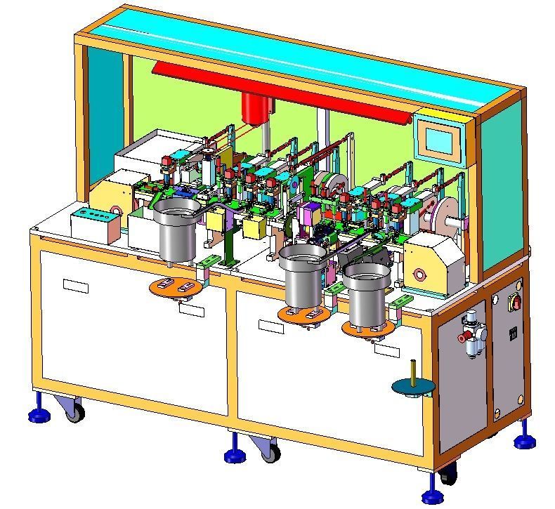 Cam assembly machine