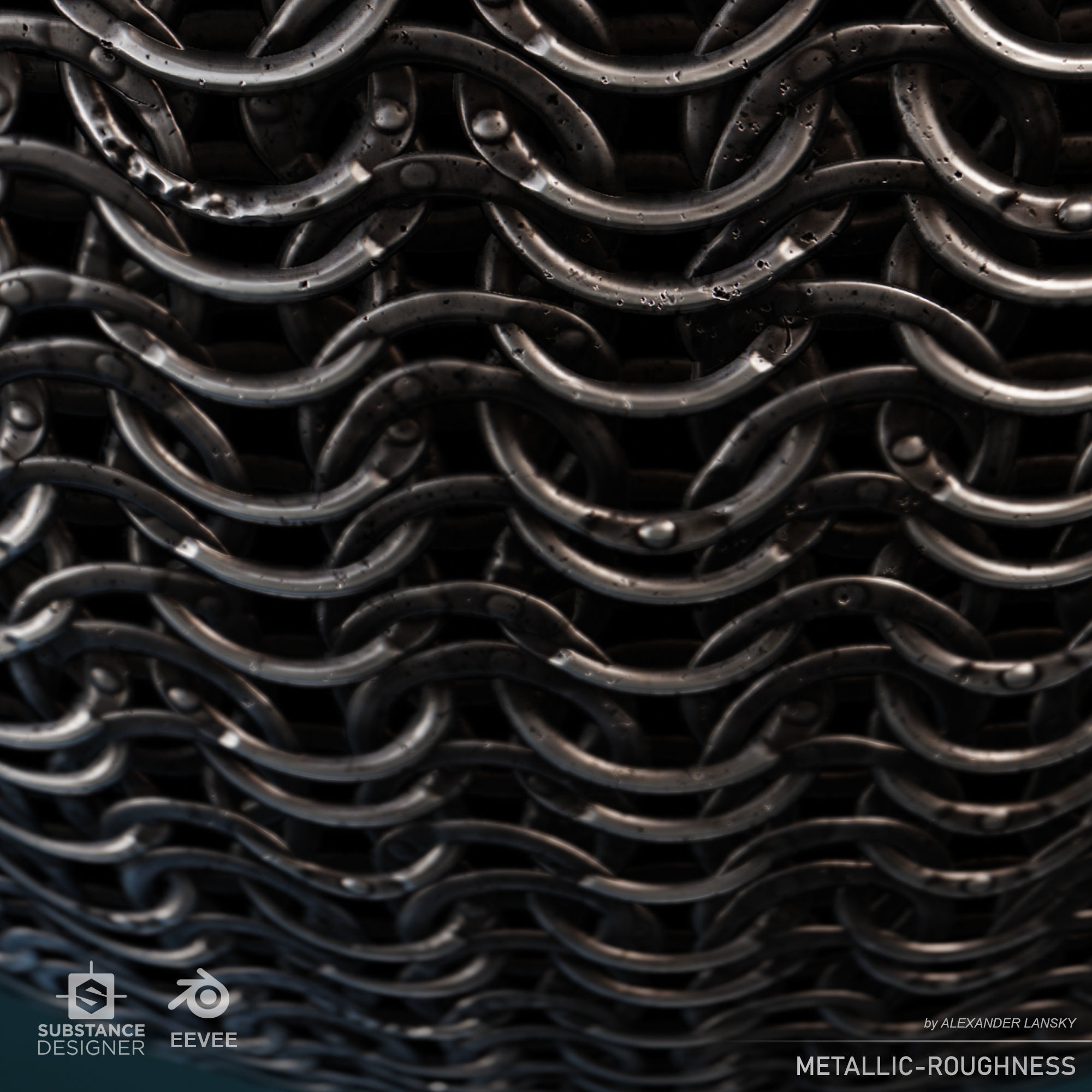Seem Less Chain Texture Texture Riveted chainmail seamless material VR / AR / low-poly | CGTrader
