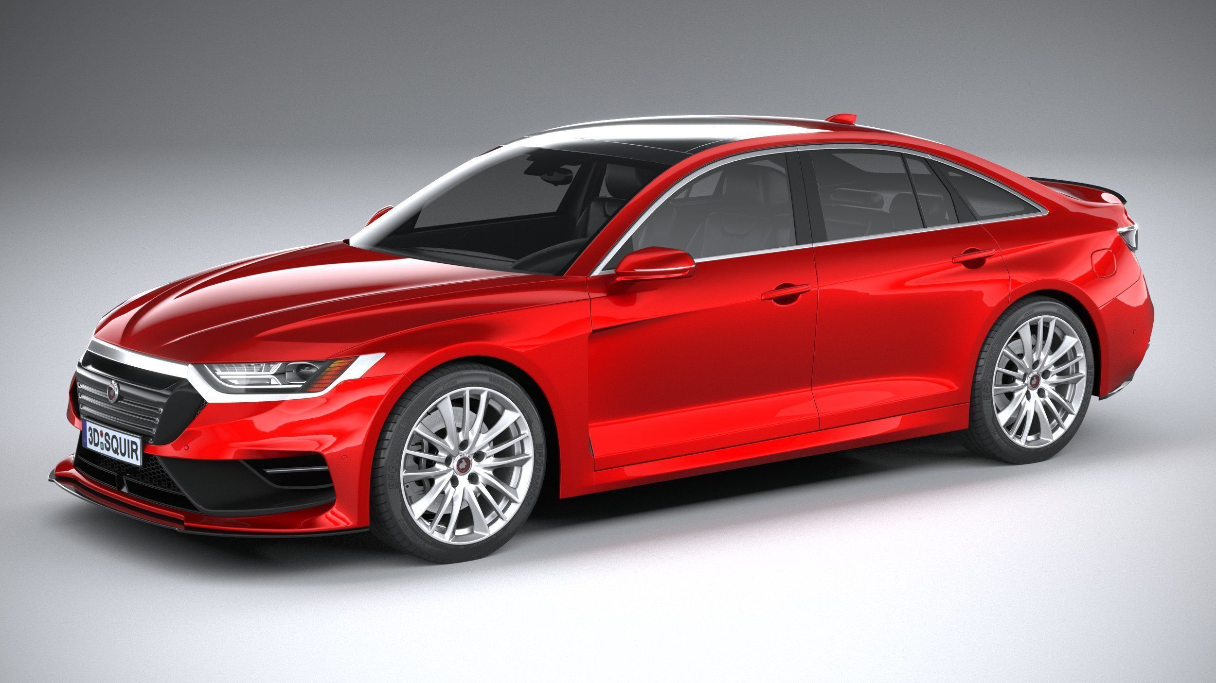 Generic Sedan 2020 v2 3D model
