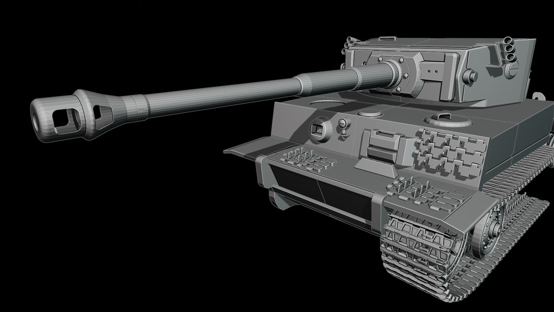 3D printable model Tiger 1 Tanks | CGTrader