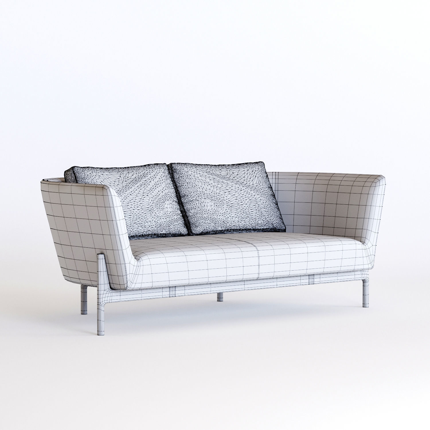 Loft sofa bensen 3D model CGTrader