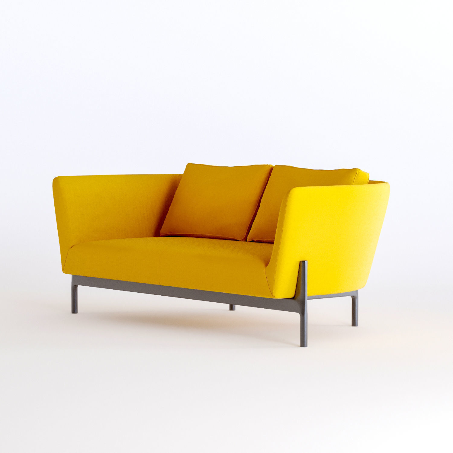 Loft sofa bensen 3D model CGTrader