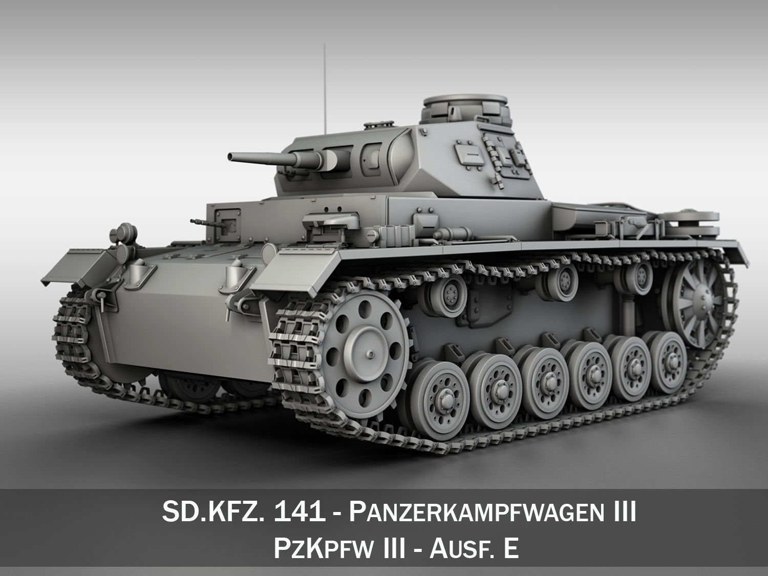 Panzer III - PzKpfw III - Ausf E