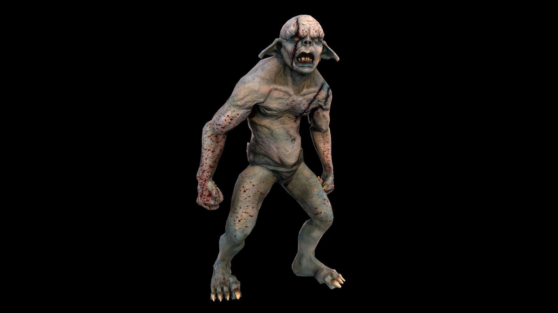 3. Гоблин 3д. Гоблин 3д. Гоблин моделька. Gold goblin 3d.