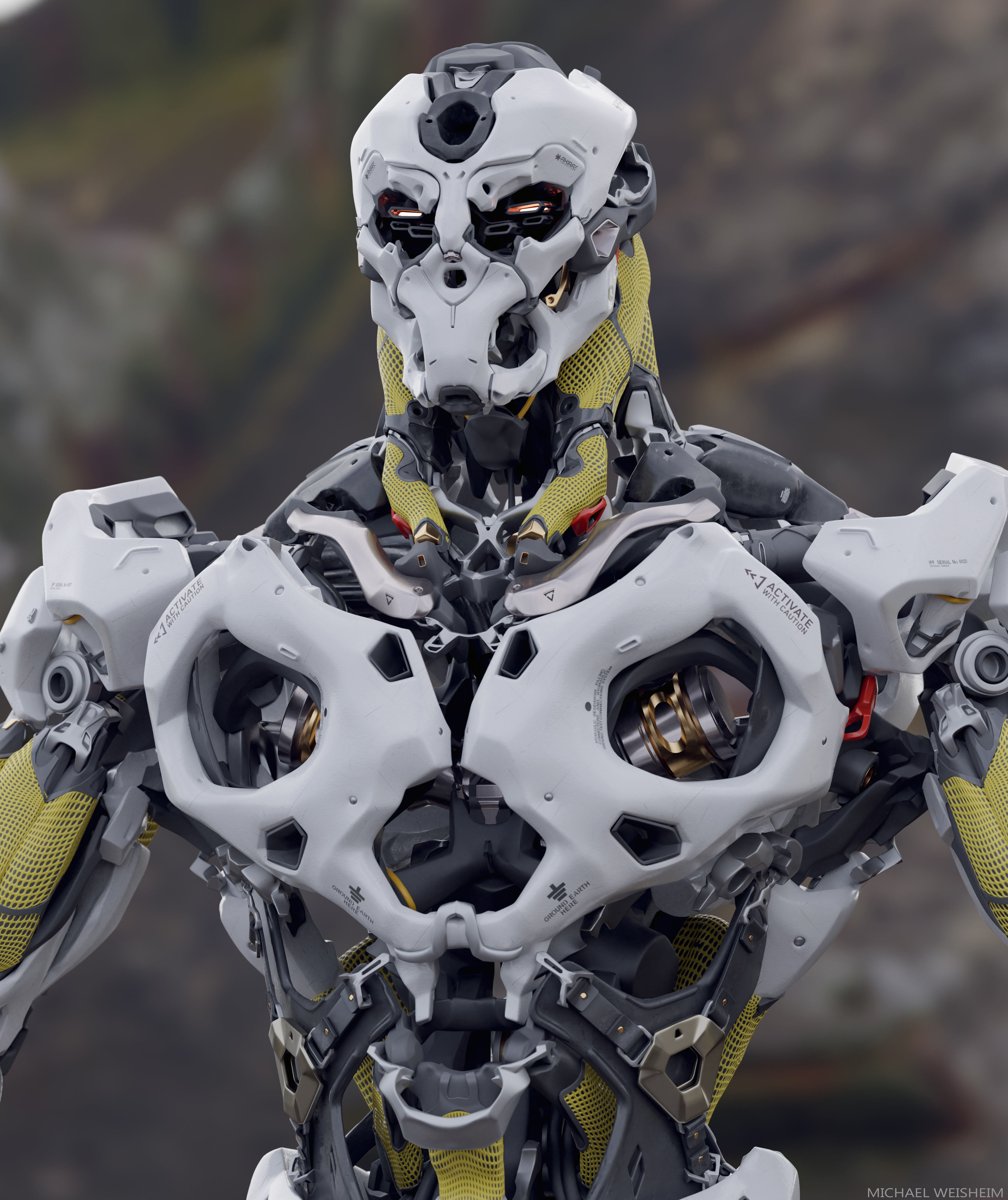 Sci-fi Robot 3D model | CGTrader