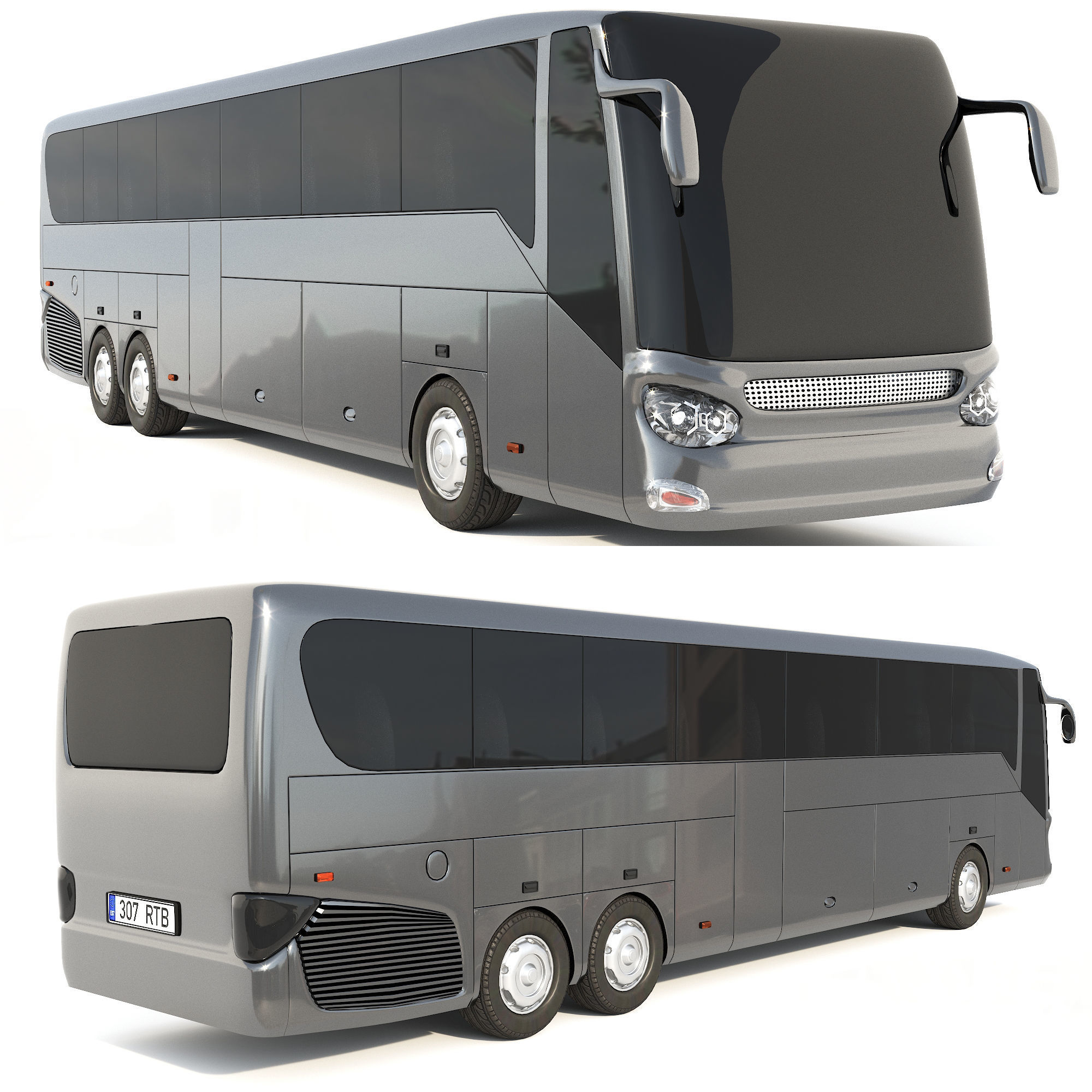 city 3D Regular bus CGTrader.