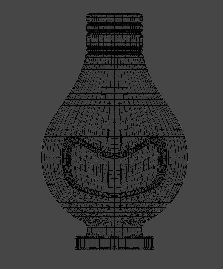 Smiling Light Bulb Figurine Material Shader Ball 3D model CGTrader