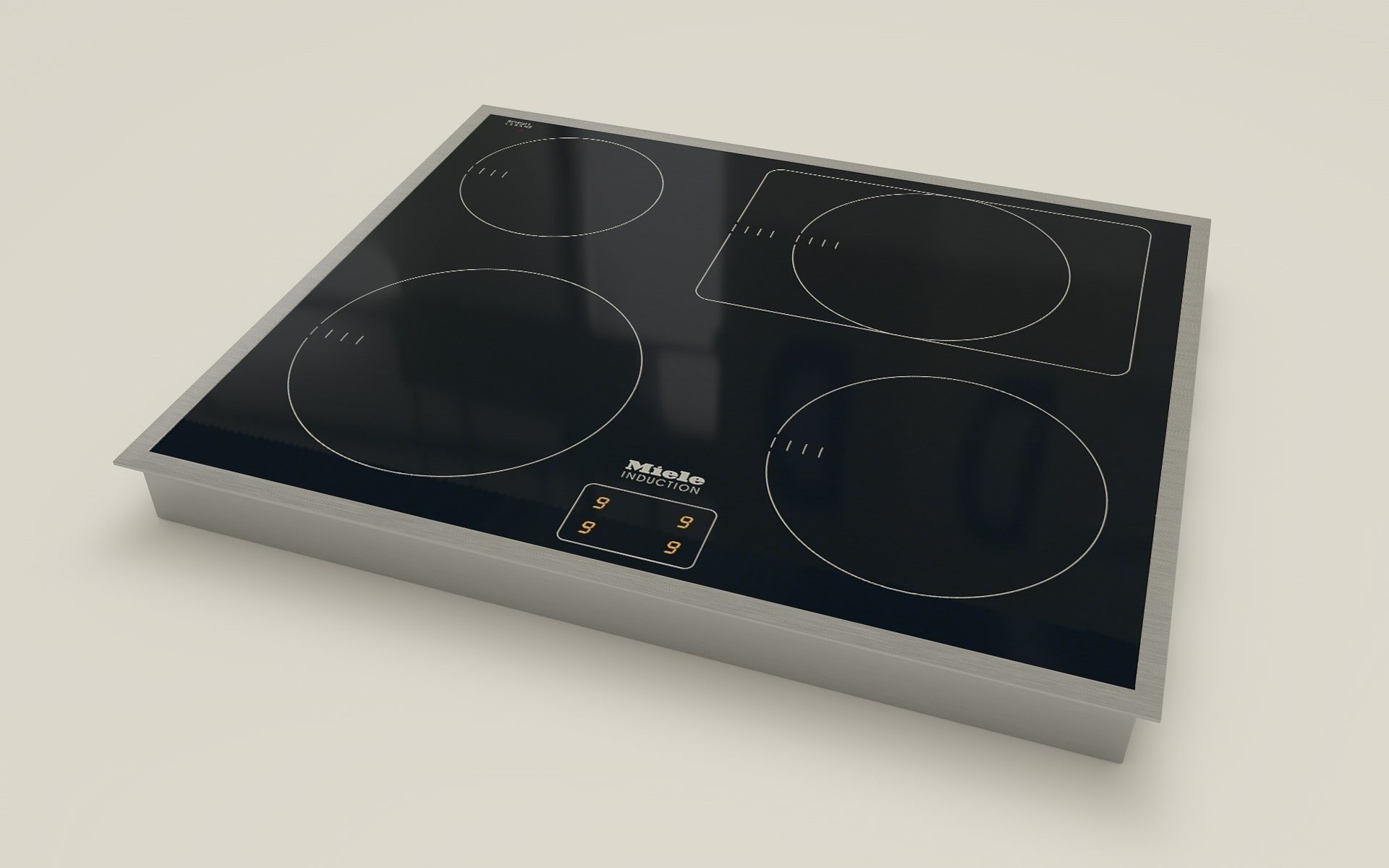 Miele hobs km6090 Free 3D model