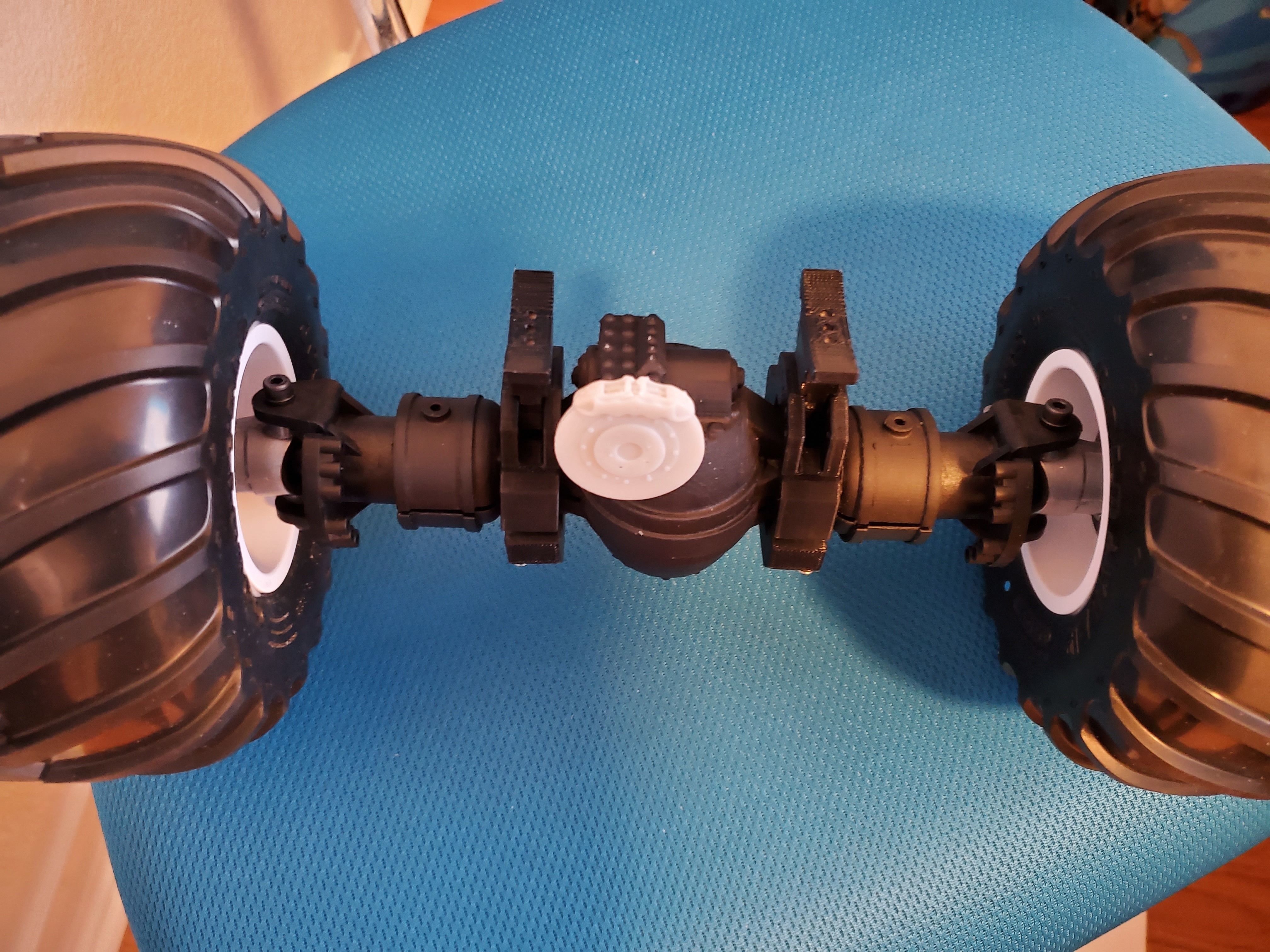 3D print model RC Monster Truck Axle Rockwell Axle