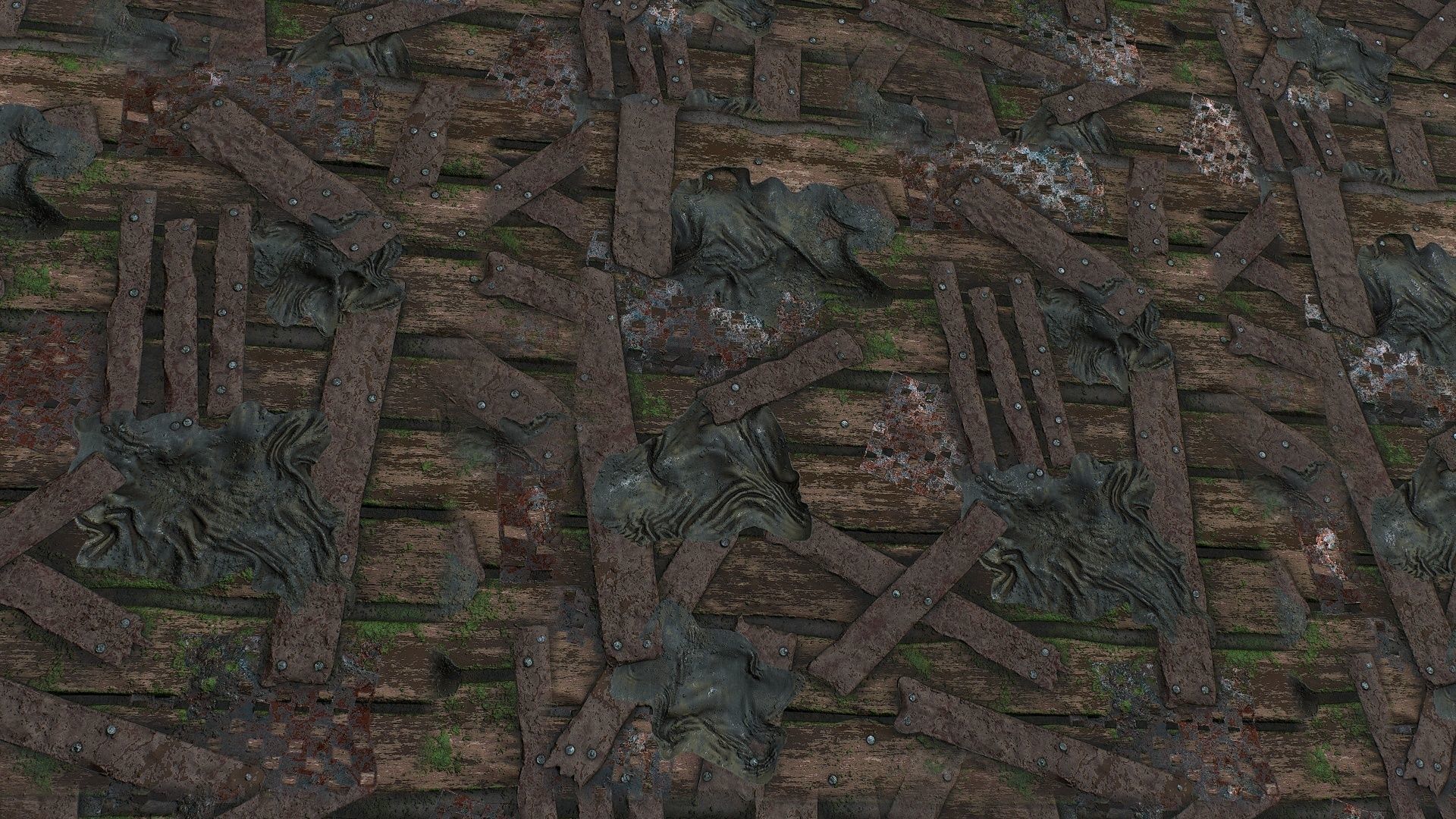 Seamless old wooden postapocalyptic wall texture Texture | CGTrader