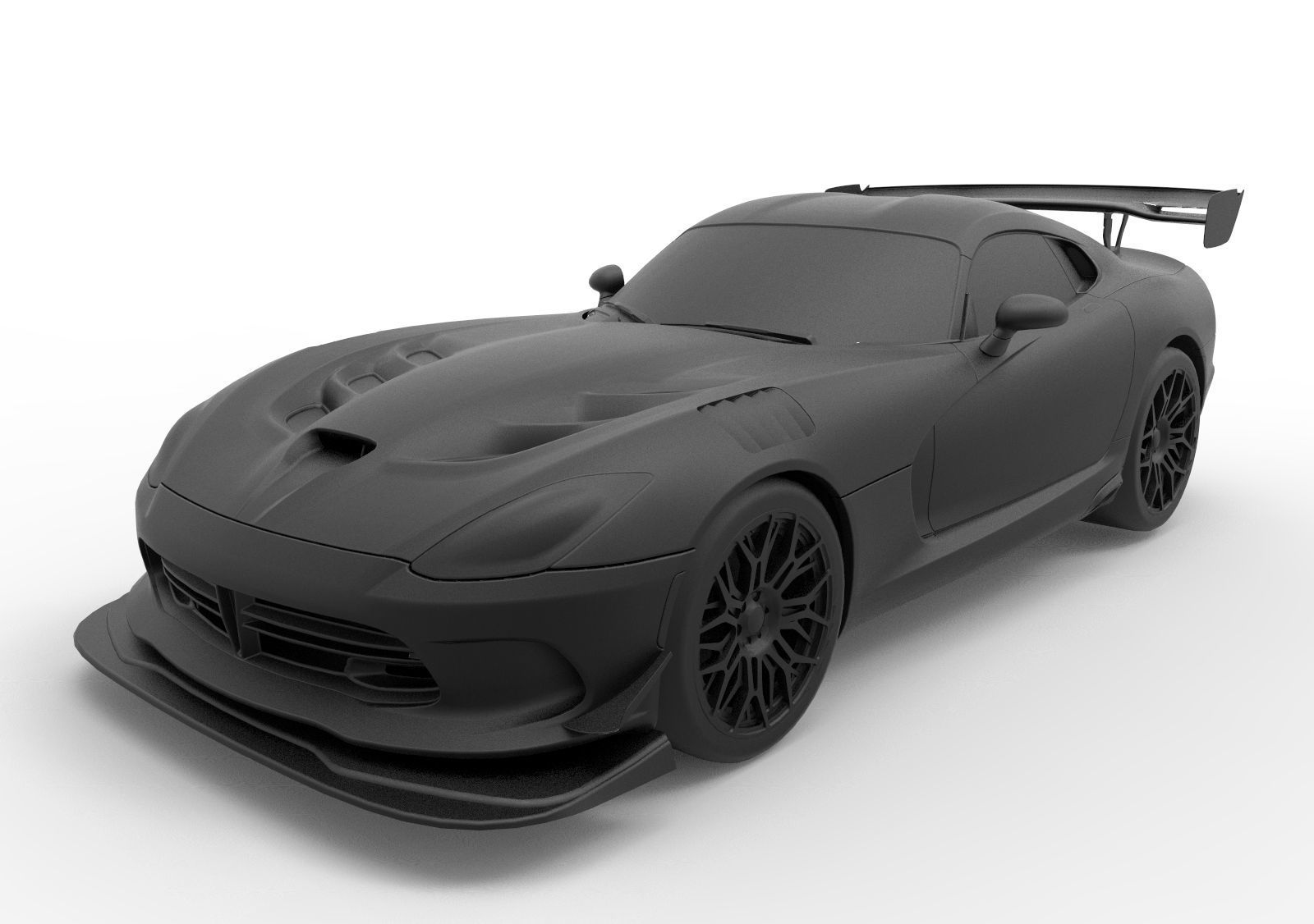 3D printable model Dodge Viper ACR | CGTrader