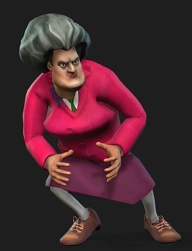 ArtStation - Scary Teacher 3D