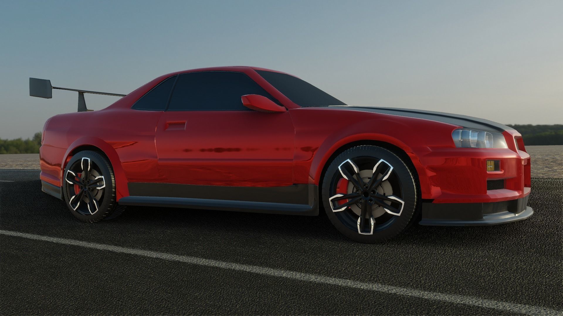 Nissan Gtr-r34 3d model | CGTrader