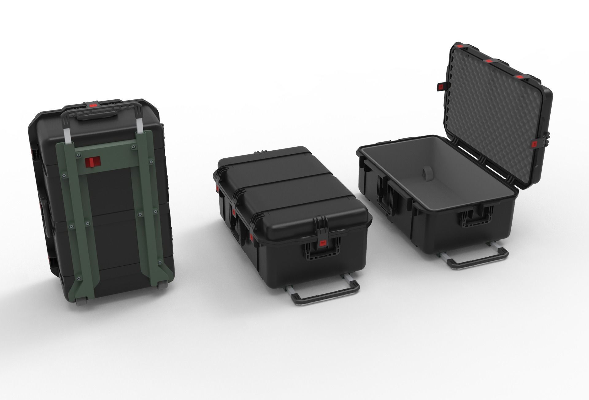 set of Box-Military Case Pelican