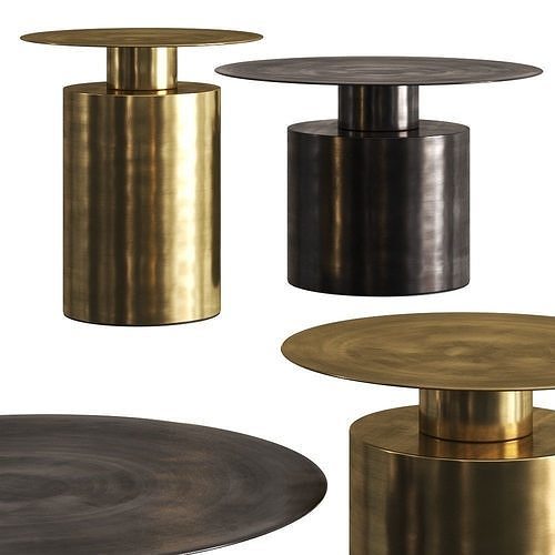 101 Copenhagen Pillar Coffee Tables 3D model