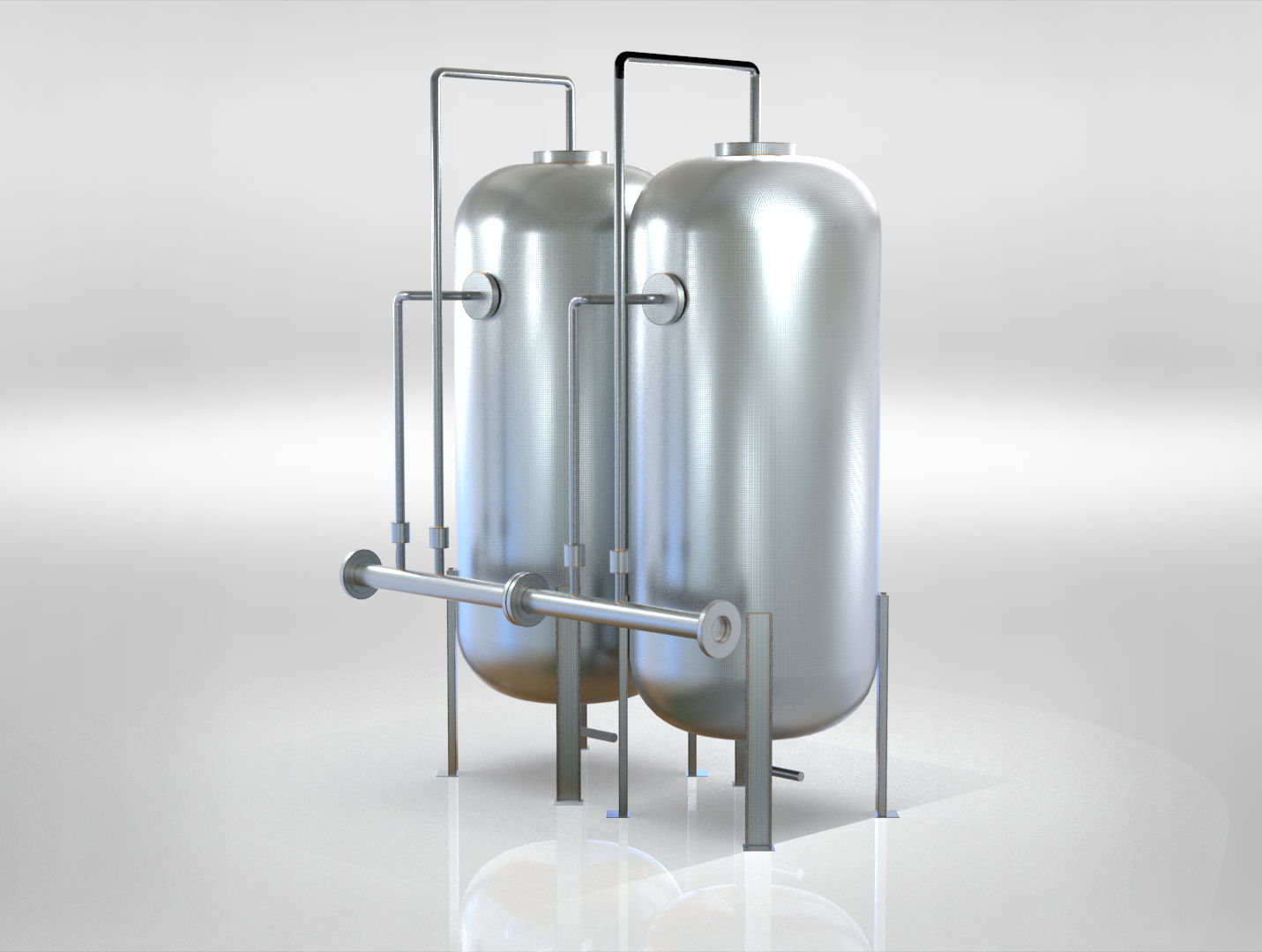 Vertical capacity metering system