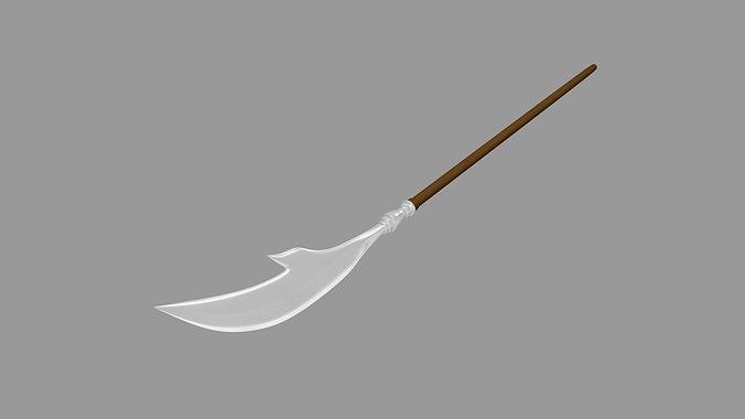 Naginata 3D model