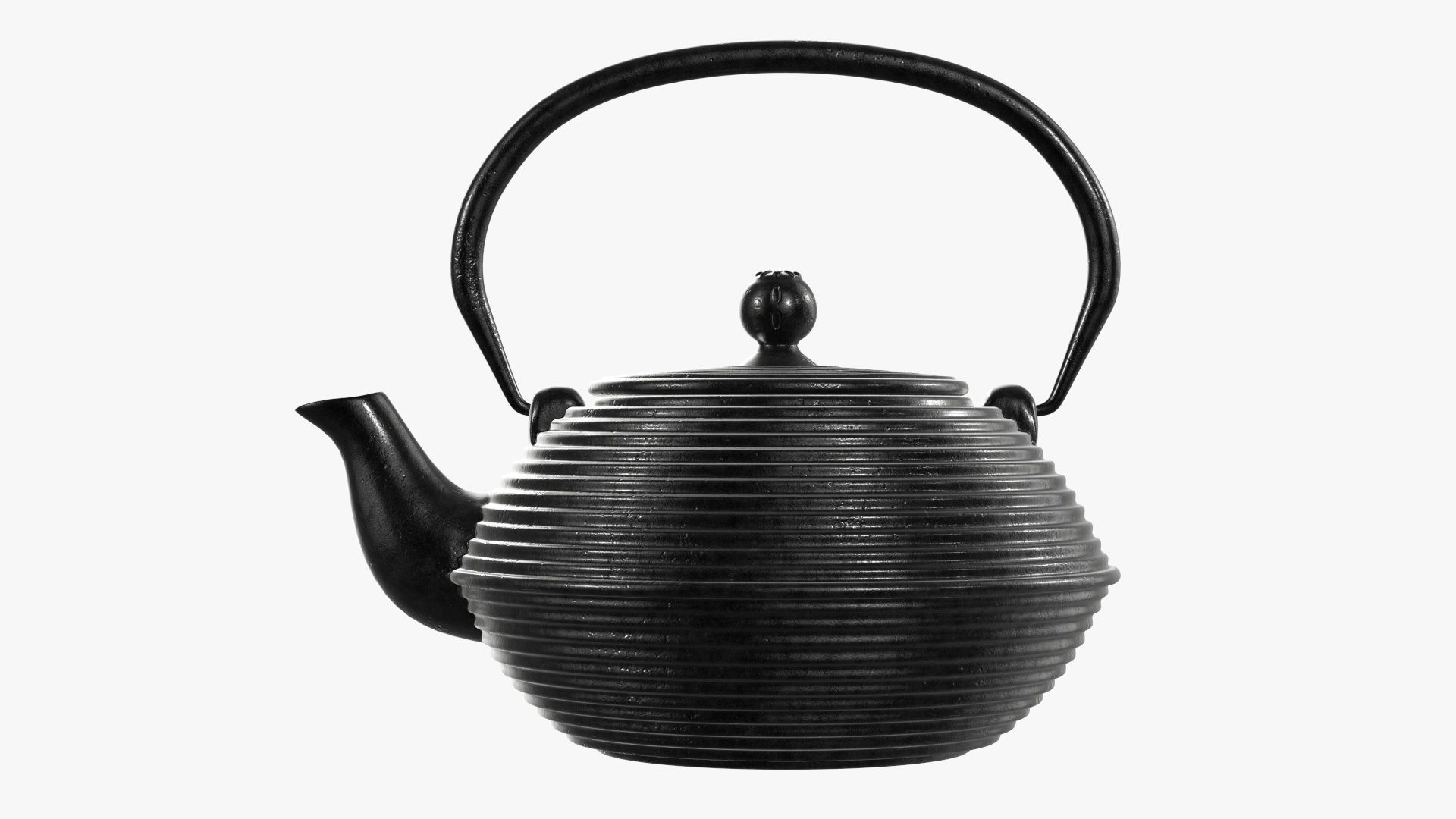 Chinese metal teapot 3D model CGTrader