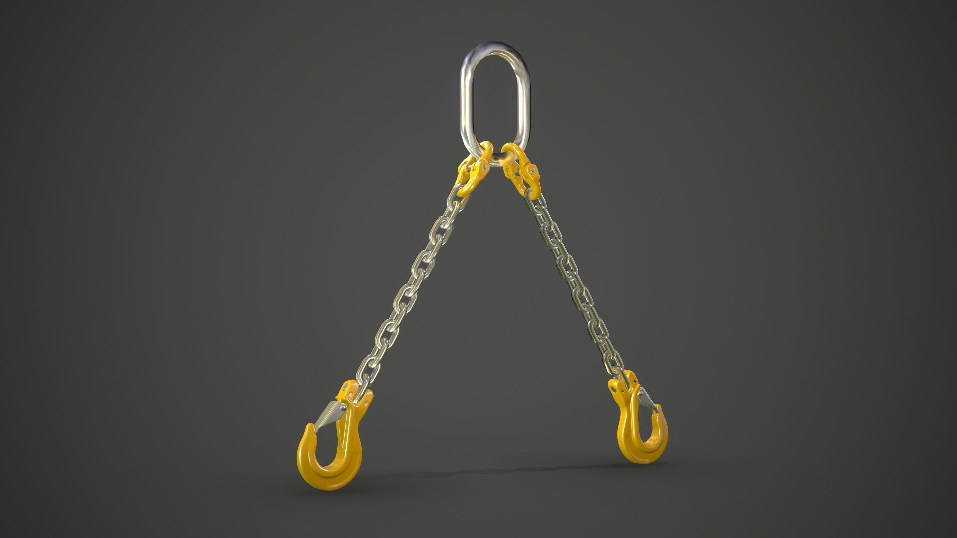 Chain Slings 3D model CGTrader