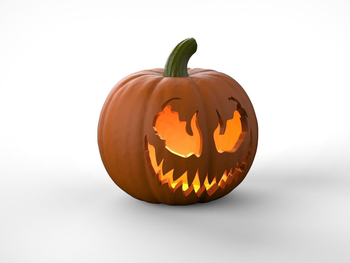 Venom Jack O Lantern Pumpkin 3D model 3D printable | CGTrader