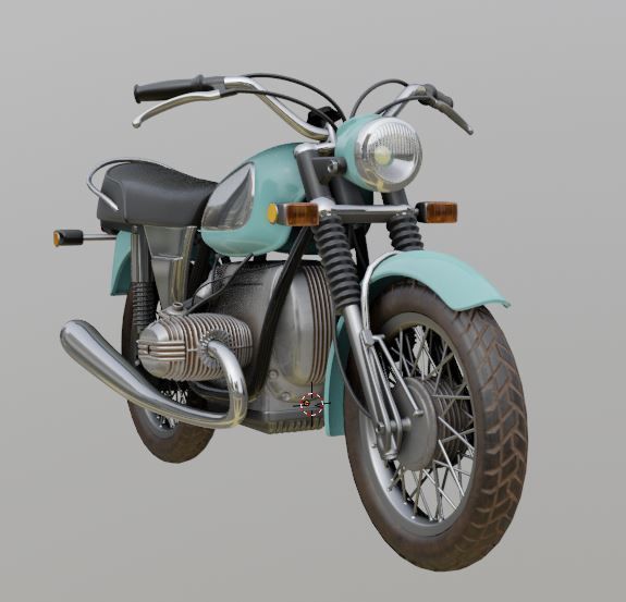 BMW r75 motocycle