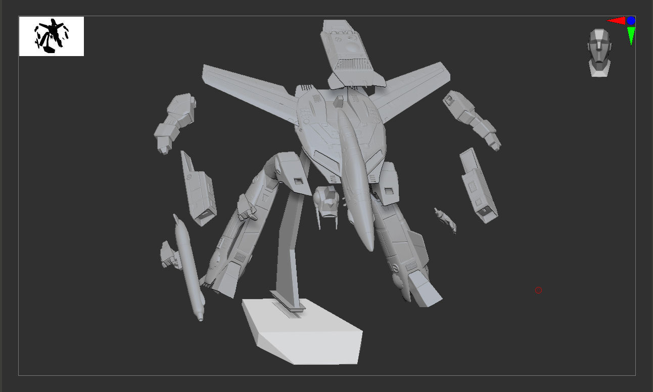 Model Kit Varitech Varitech Macross Print 3D model 3D printable | CGTrader
