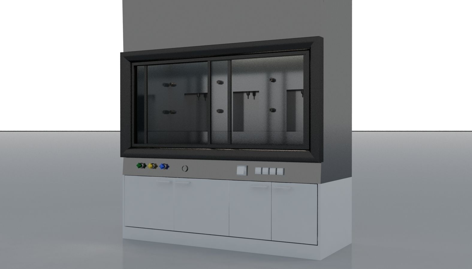 Laboratory Test Cabinet 3D model