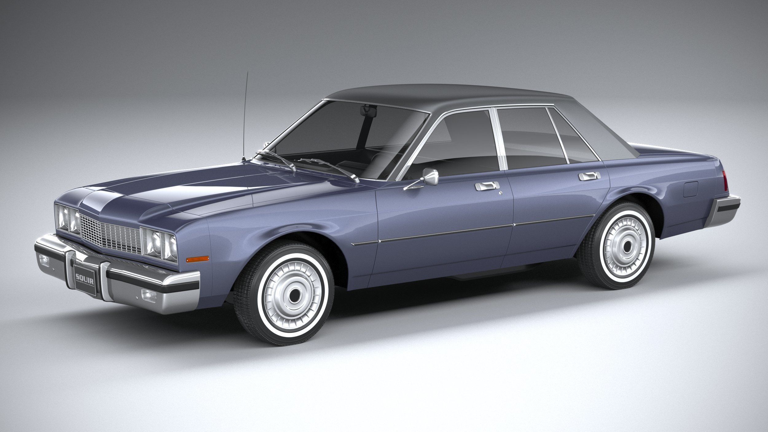 Generic American Classic sedan 1970